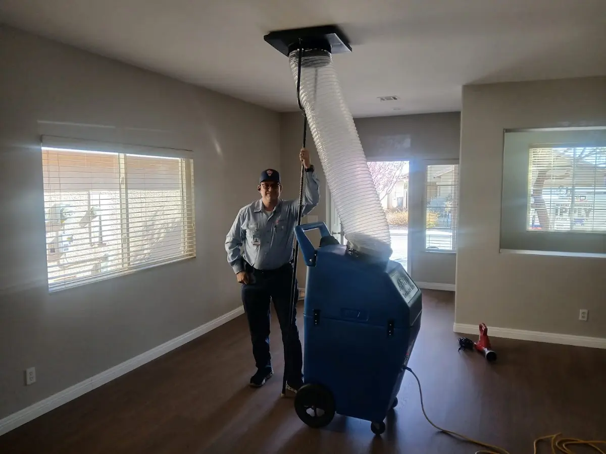 Professional Dryer Vent Cleaning work inside a Eagle Pass home